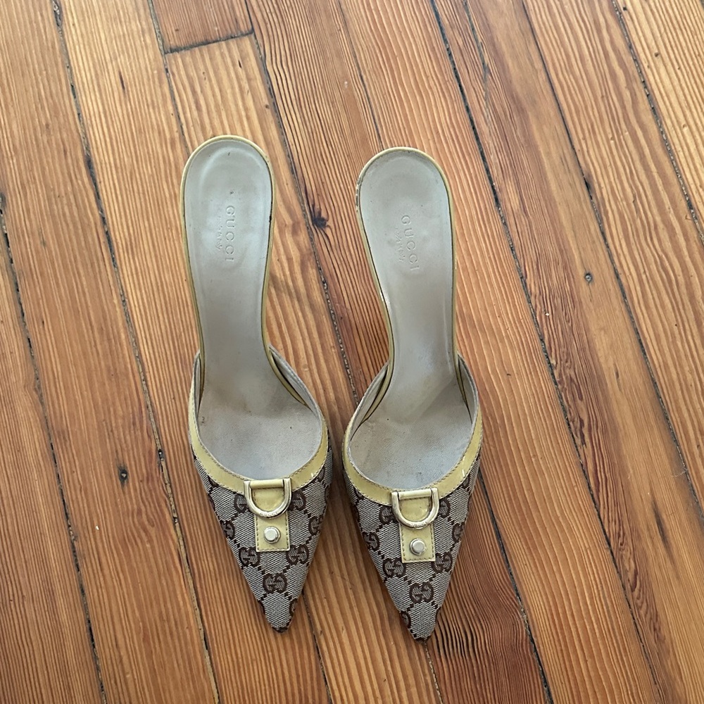Vintage Gucci mules